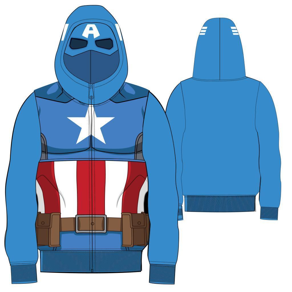 Captain america costume store hoodie