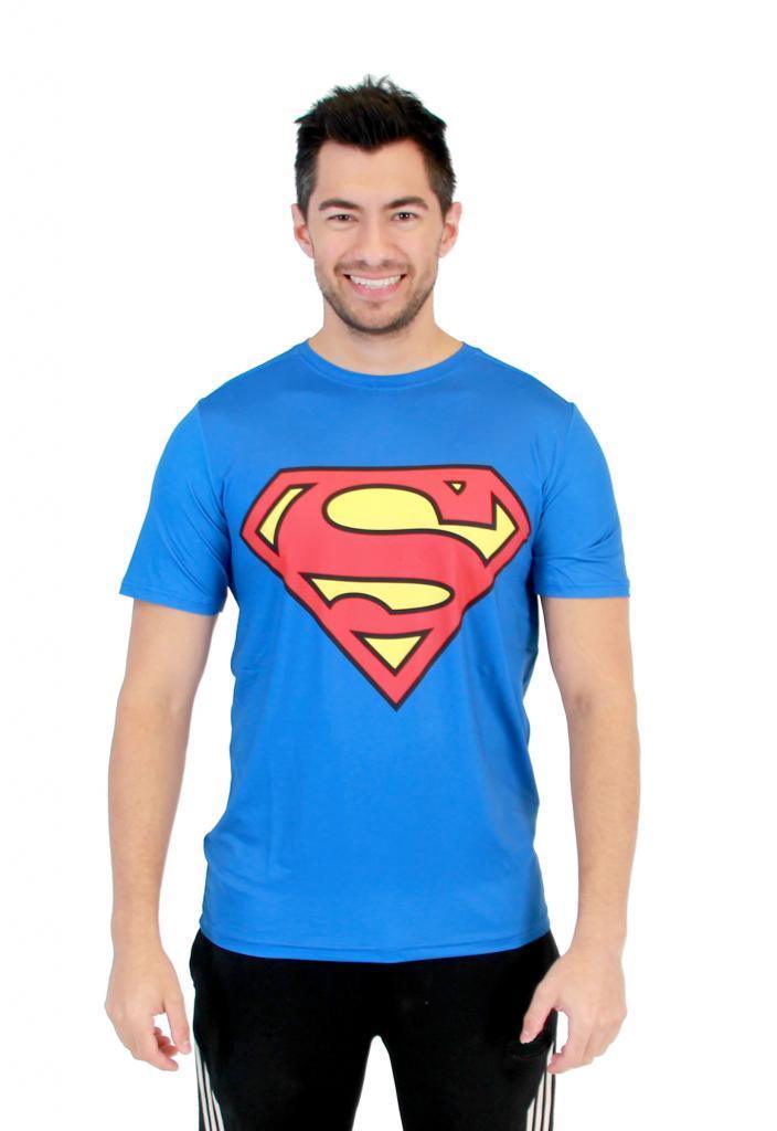 Red Superman Men\'s Store T-Shirt | Superman Performance Comics - TV Athletic - Logo DC Online