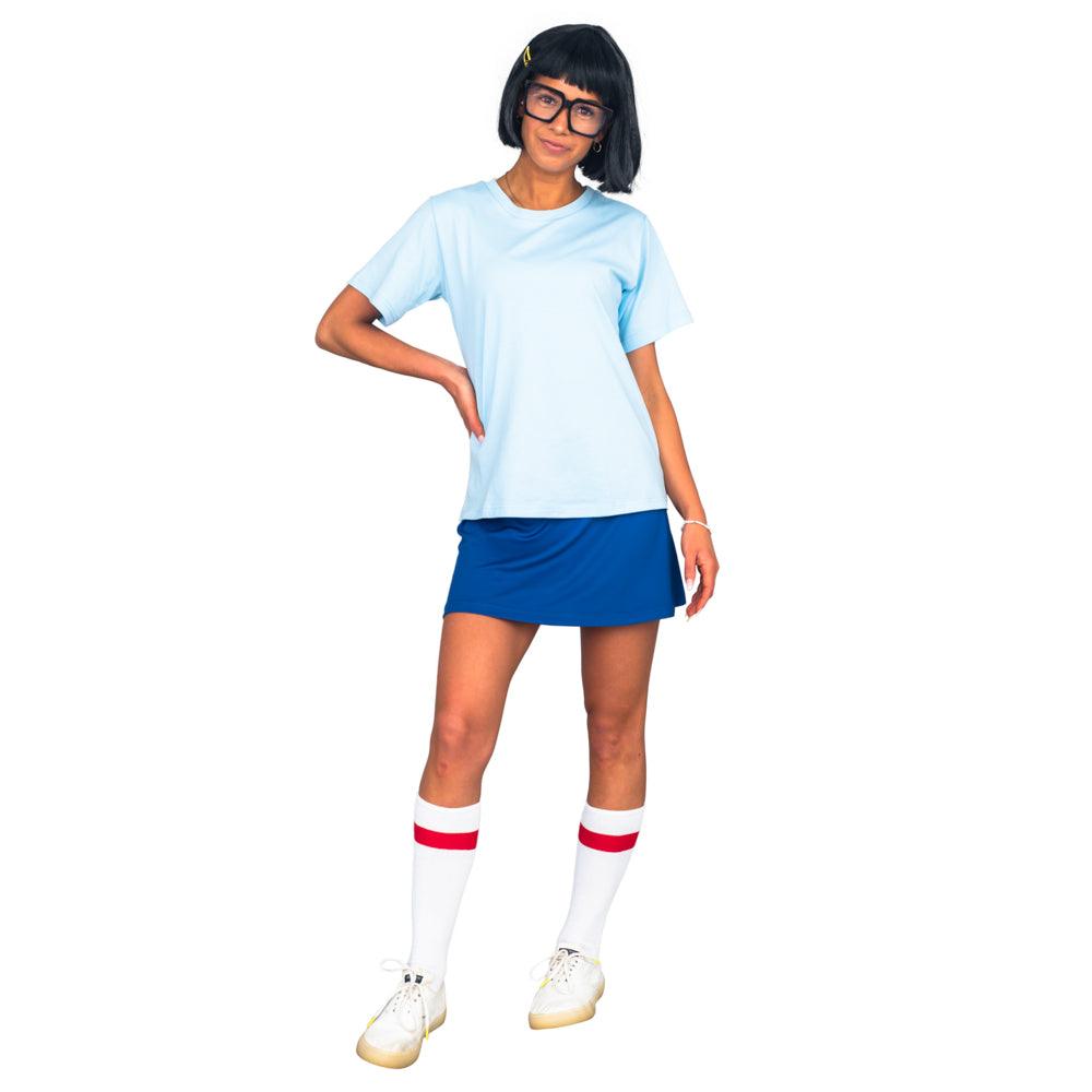 Velma Cosplay Costume Uniform Crop Top Skirt Outfits Halloween