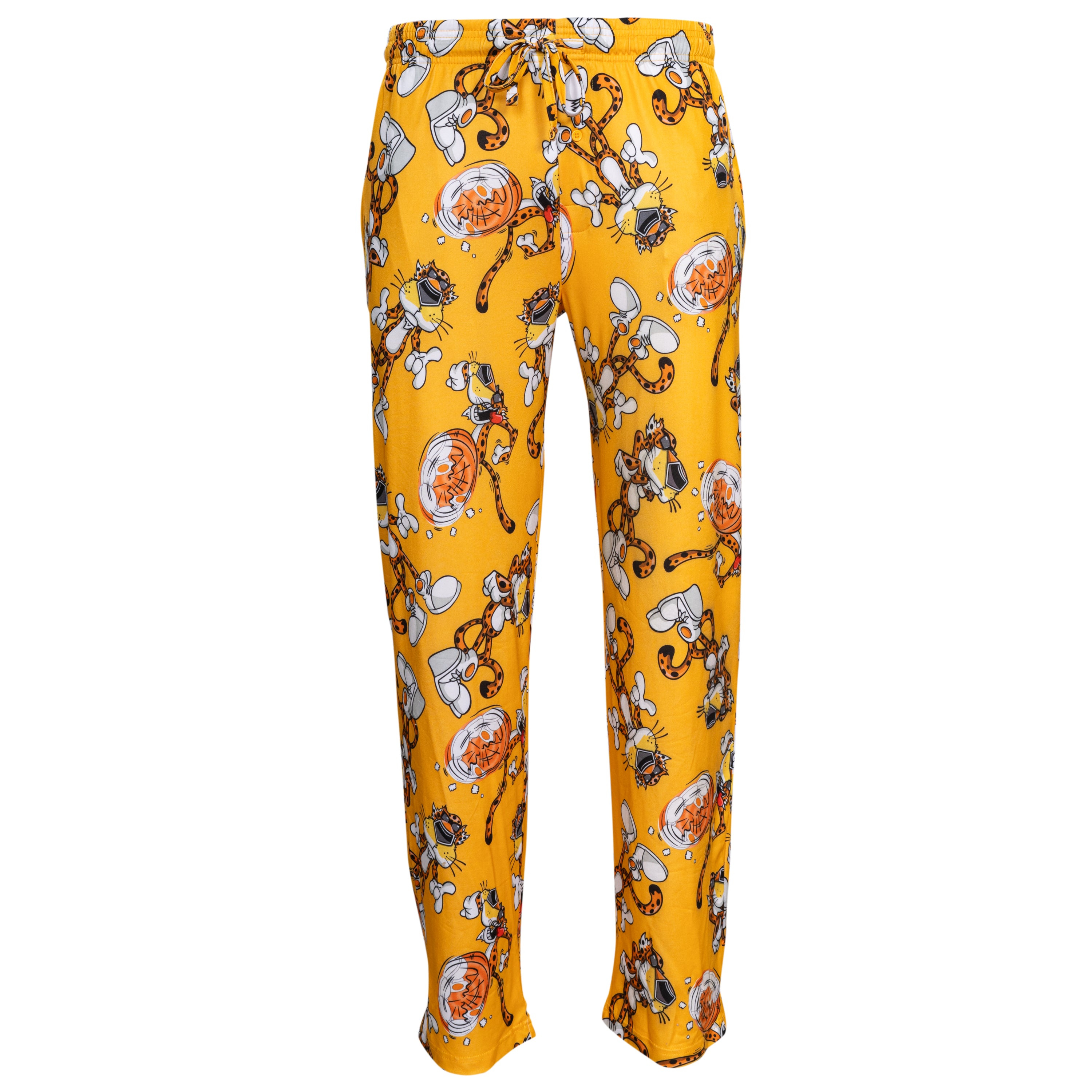 Mad Engine Chester Cheetos Lounge Pose Pajamas Officially Licensed Men's Lounge Pants