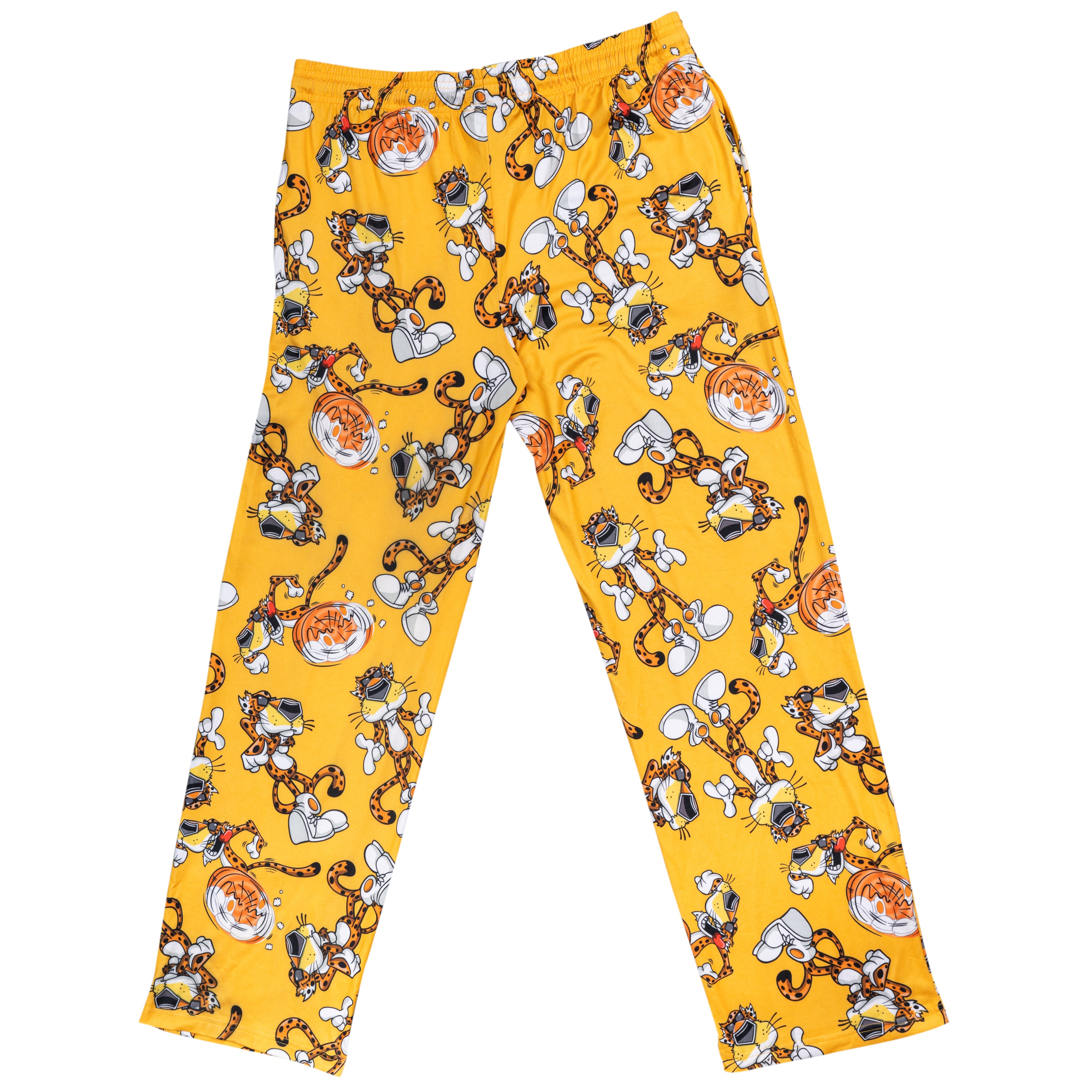 Mad Engine Chester Cheetos Lounge Pose Pajamas Officially Licensed Men's Lounge Pants