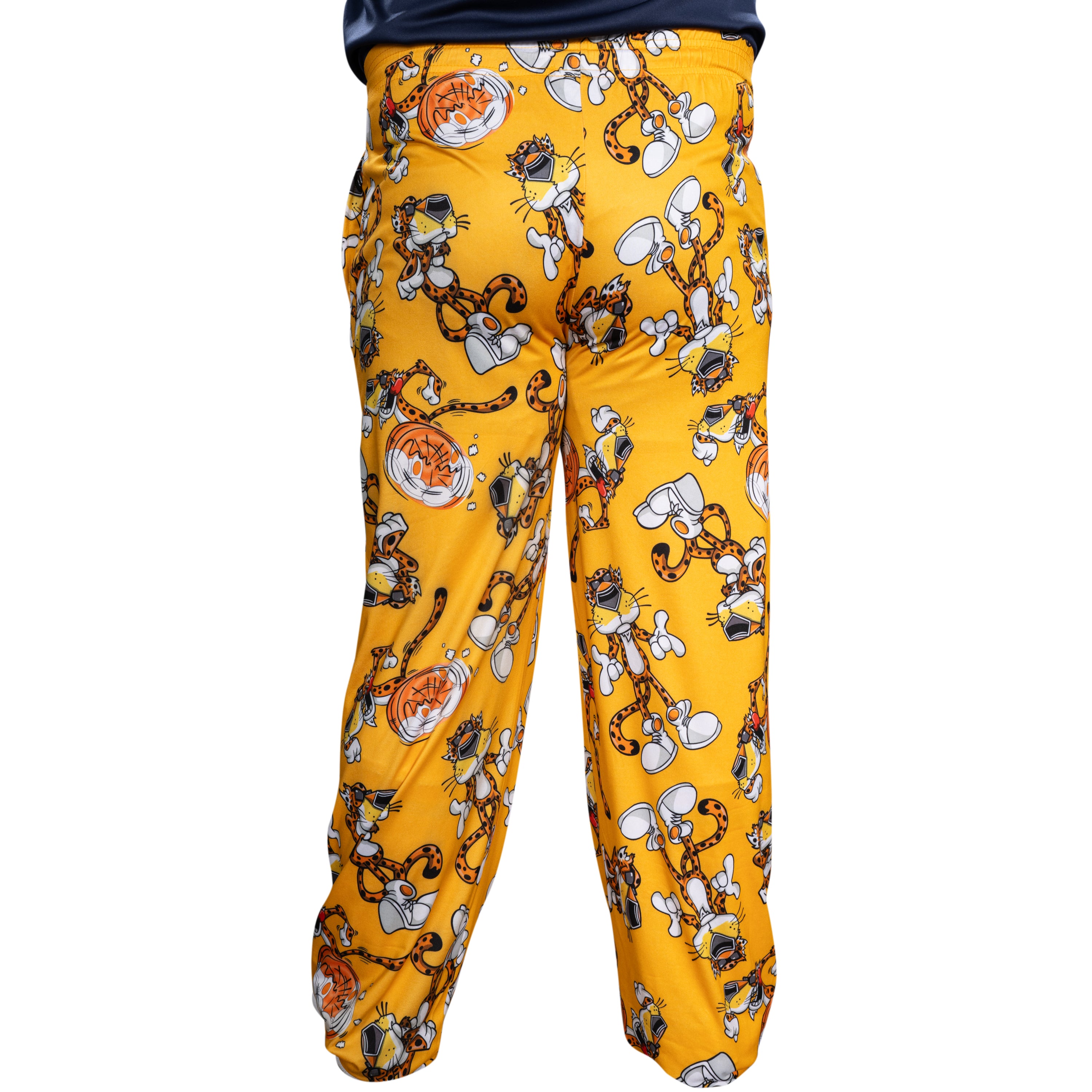 Mad Engine Chester Cheetos Lounge Pose Pajamas Officially Licensed Men's Lounge Pants