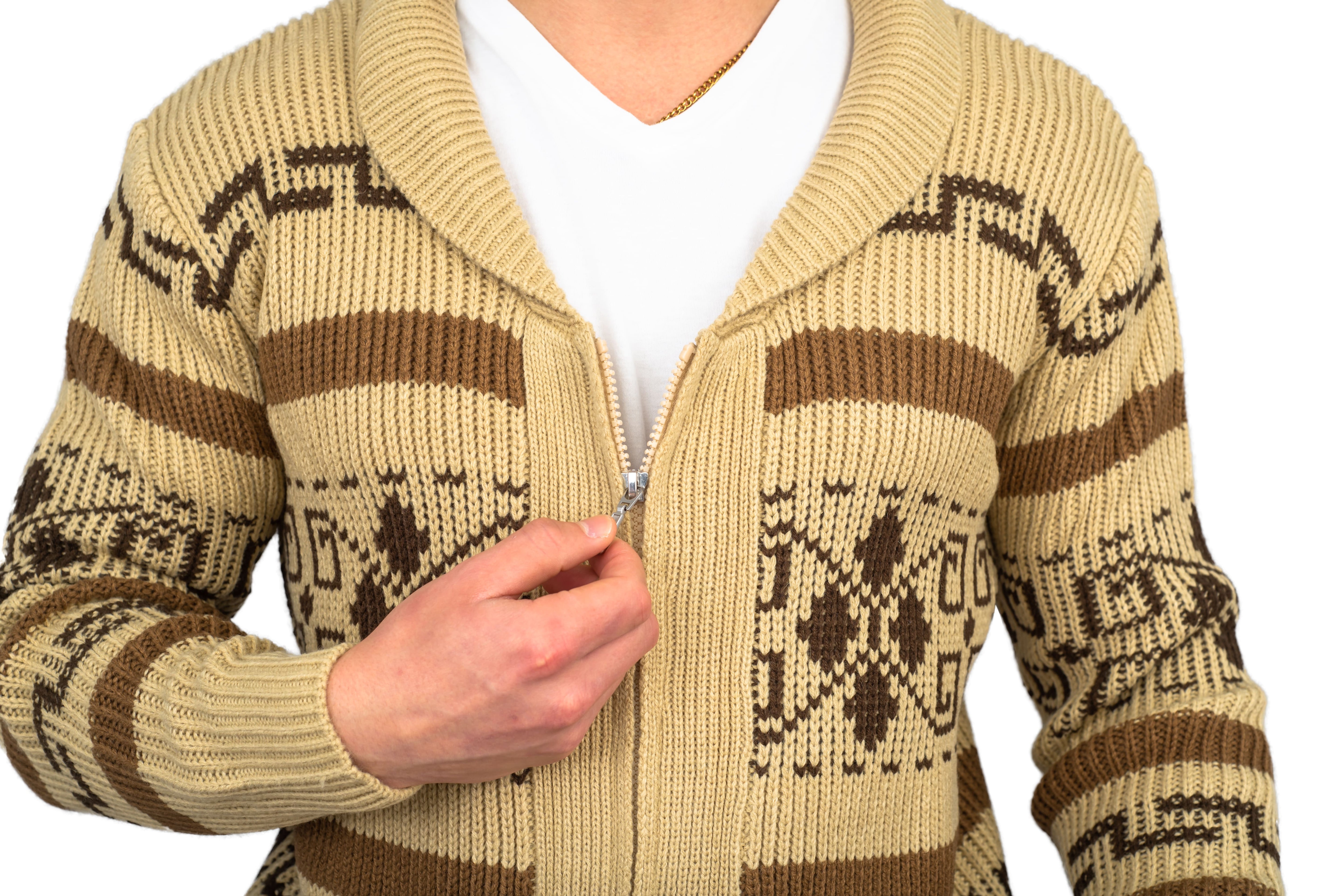 The Dude Lebowski Bowling Movie Character Cardigan Sweater and Lounge Pants Halloween Costume Set