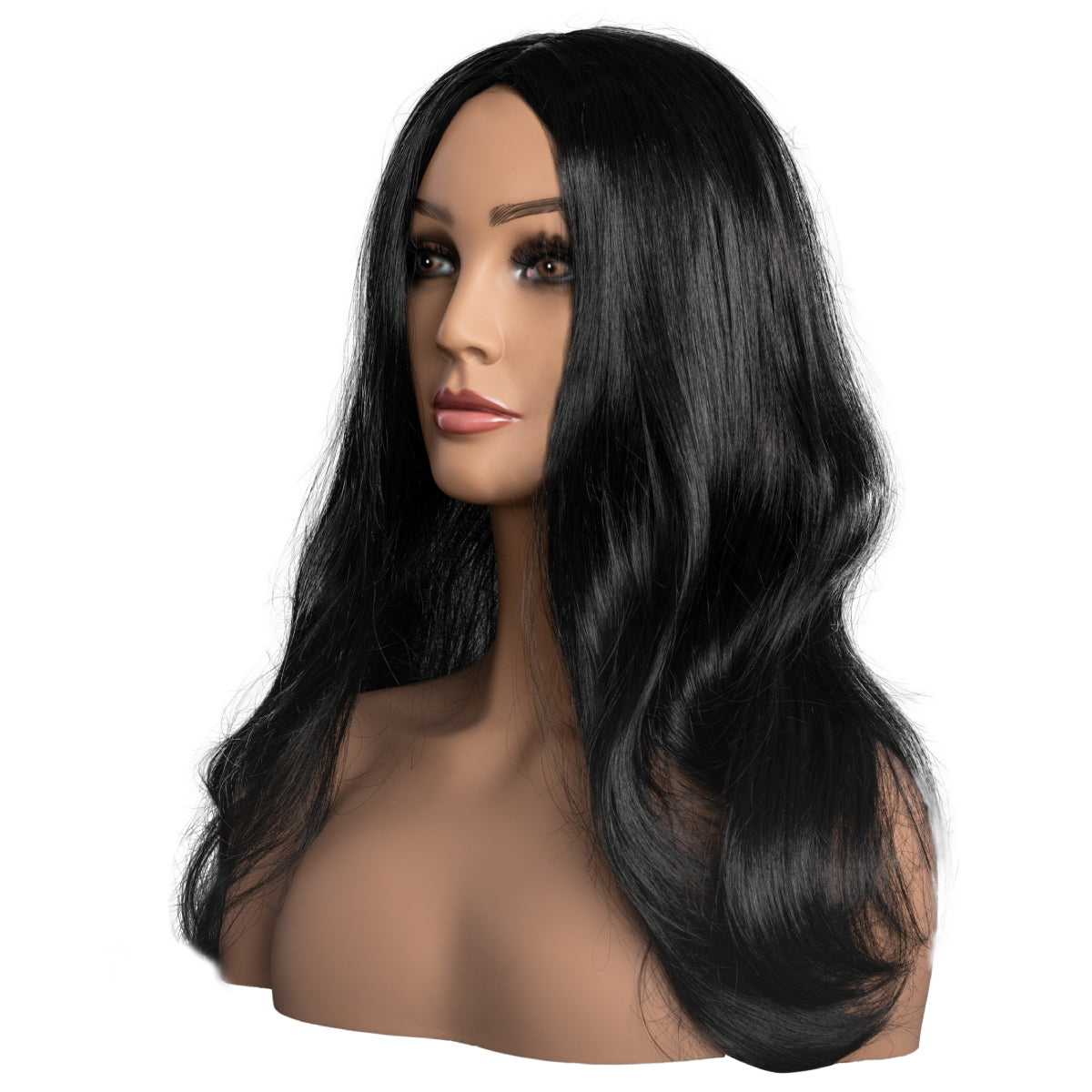 Morticia Addams Family Wig for Halloween Costume Accessory Cosplay