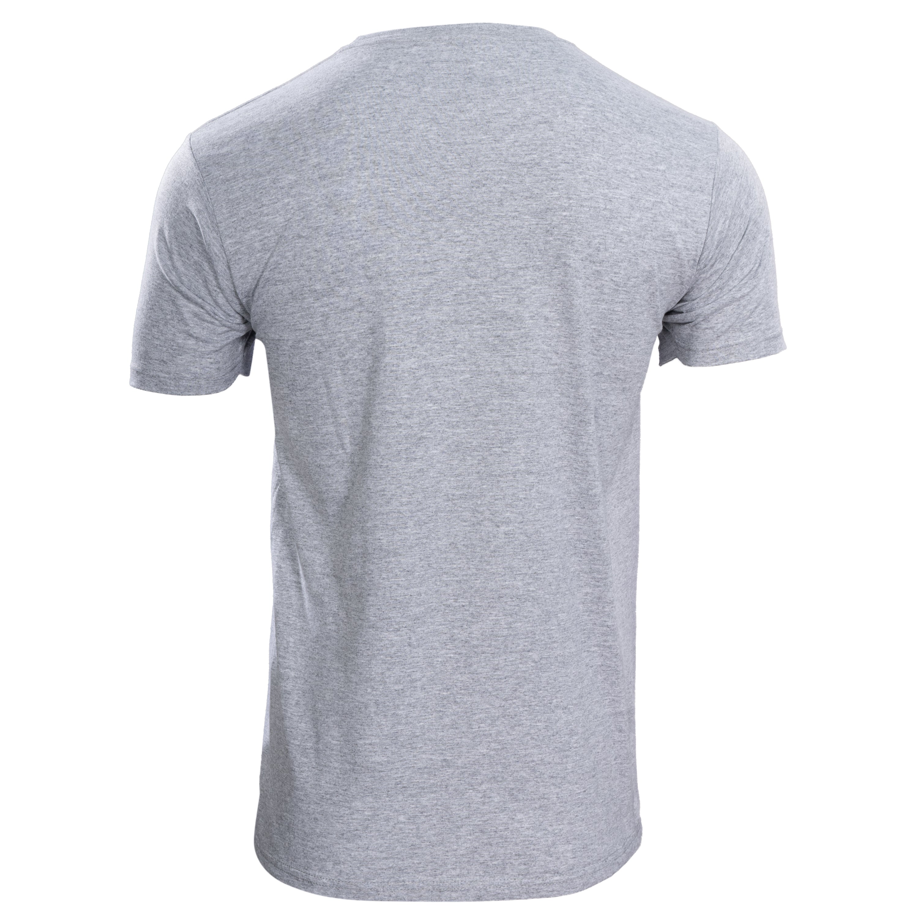 NASA Logo Men's Officially Licensed Short Sleeve Gray T-Shirt