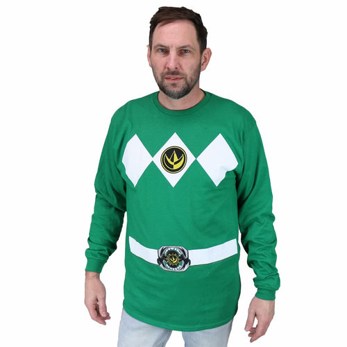 The Power Rangers Long Sleeve Costume T-shirt - Power Rangers - | TV ...