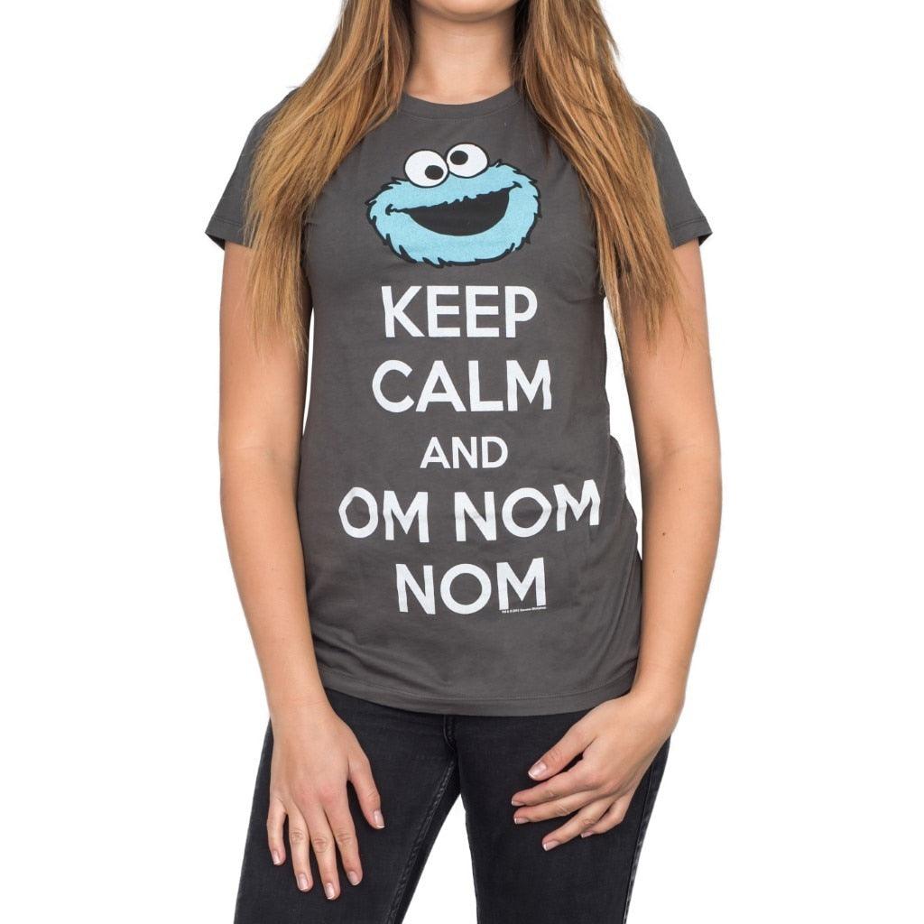 keep calm and love cookie monster shirts