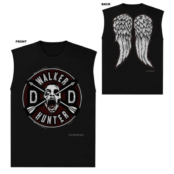 Walking Dead Walker Hunter Wings T Shirt