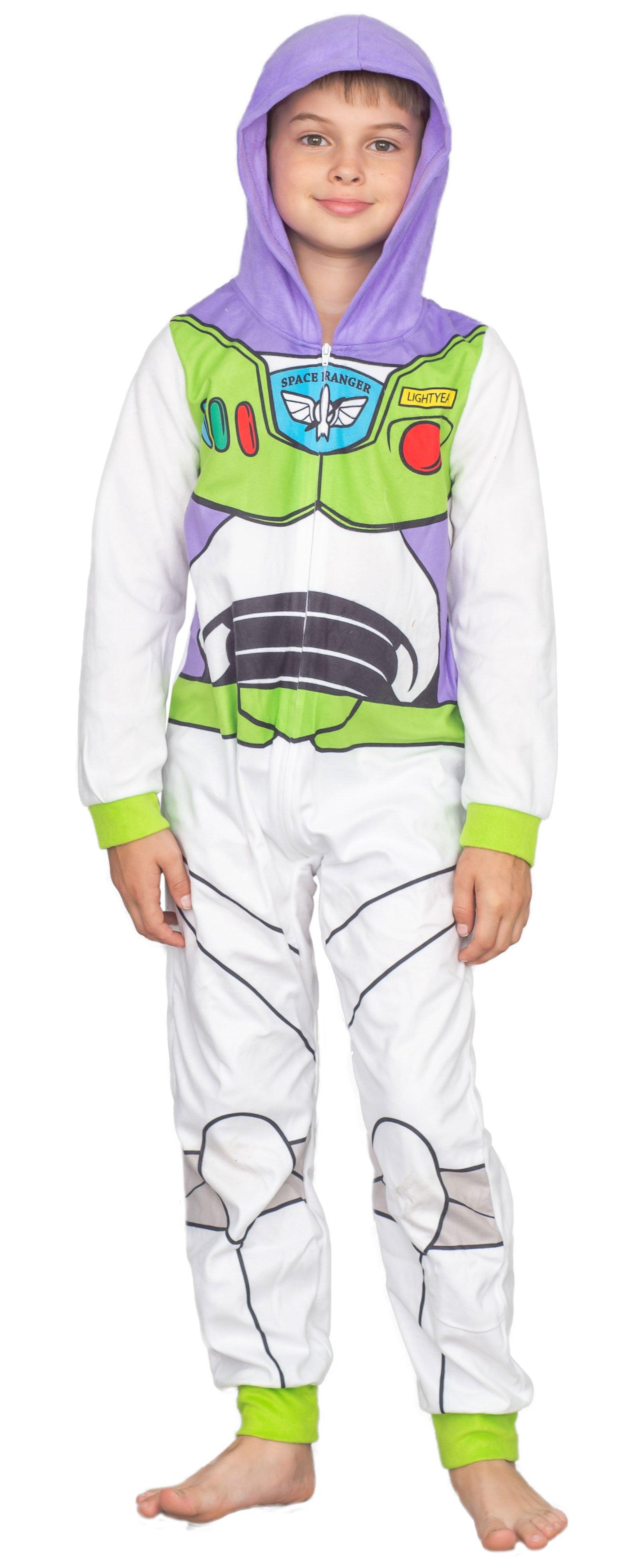 Disney Toy Story Buzz Lightyear Boys Pajama Costume