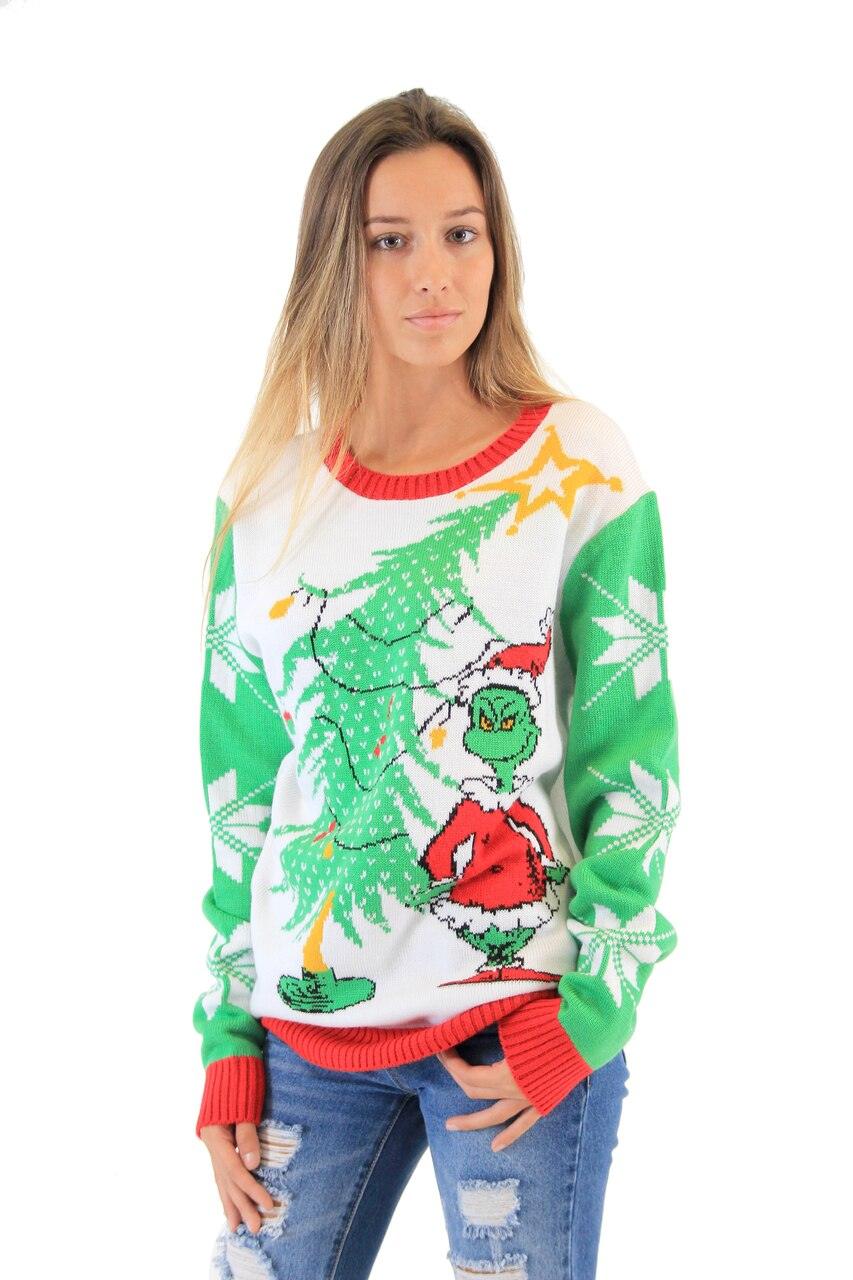 Dr seuss ugly christmas sweater best sale