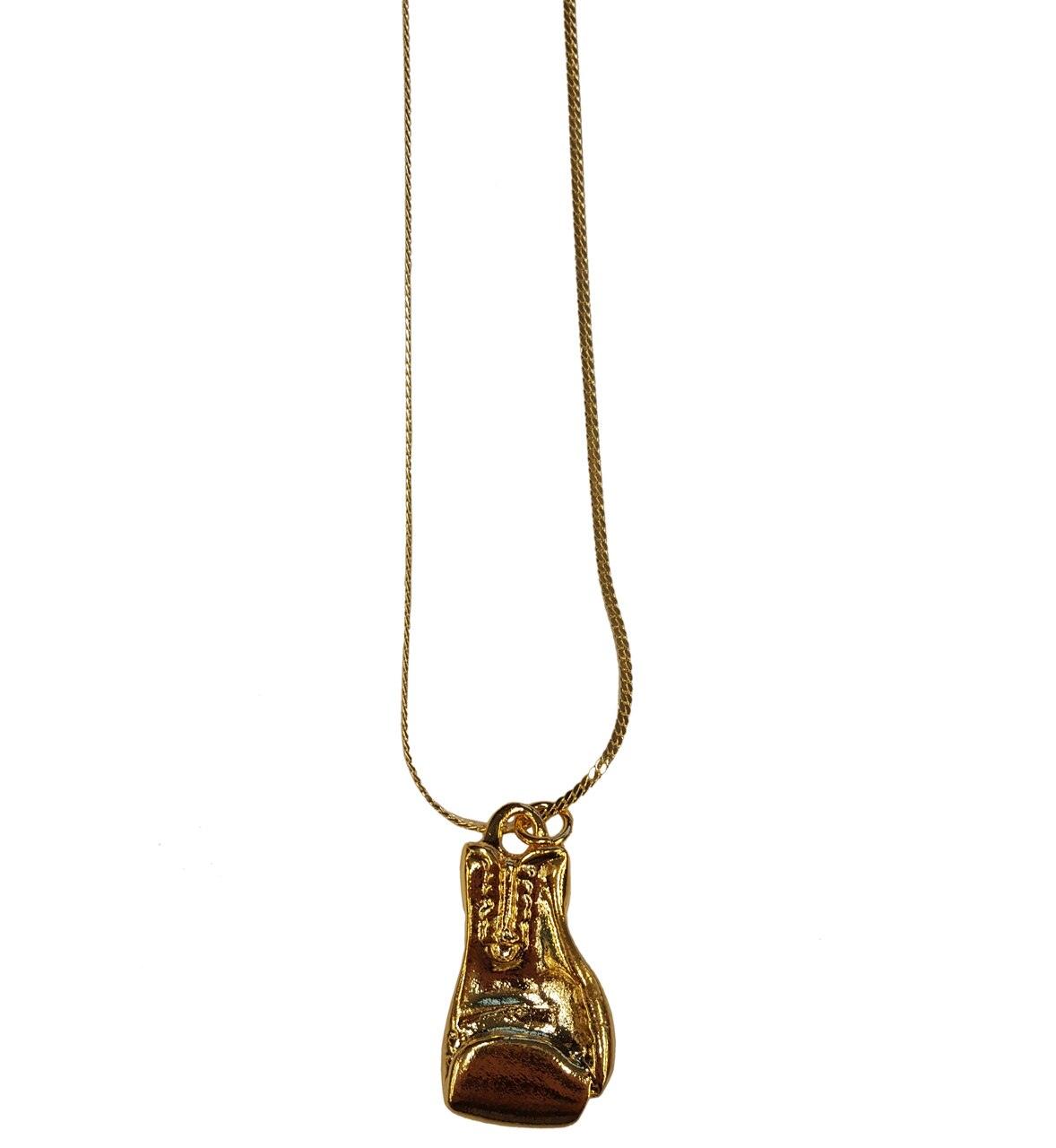 Title Boxing Golden Glove Necklace - Single/Double - Muay Thai Gear Canada