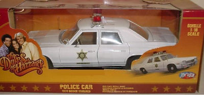 Dukes of Hazzard Roscoe's Sheriff Police Car 1:18 Scale Diecast Car ...