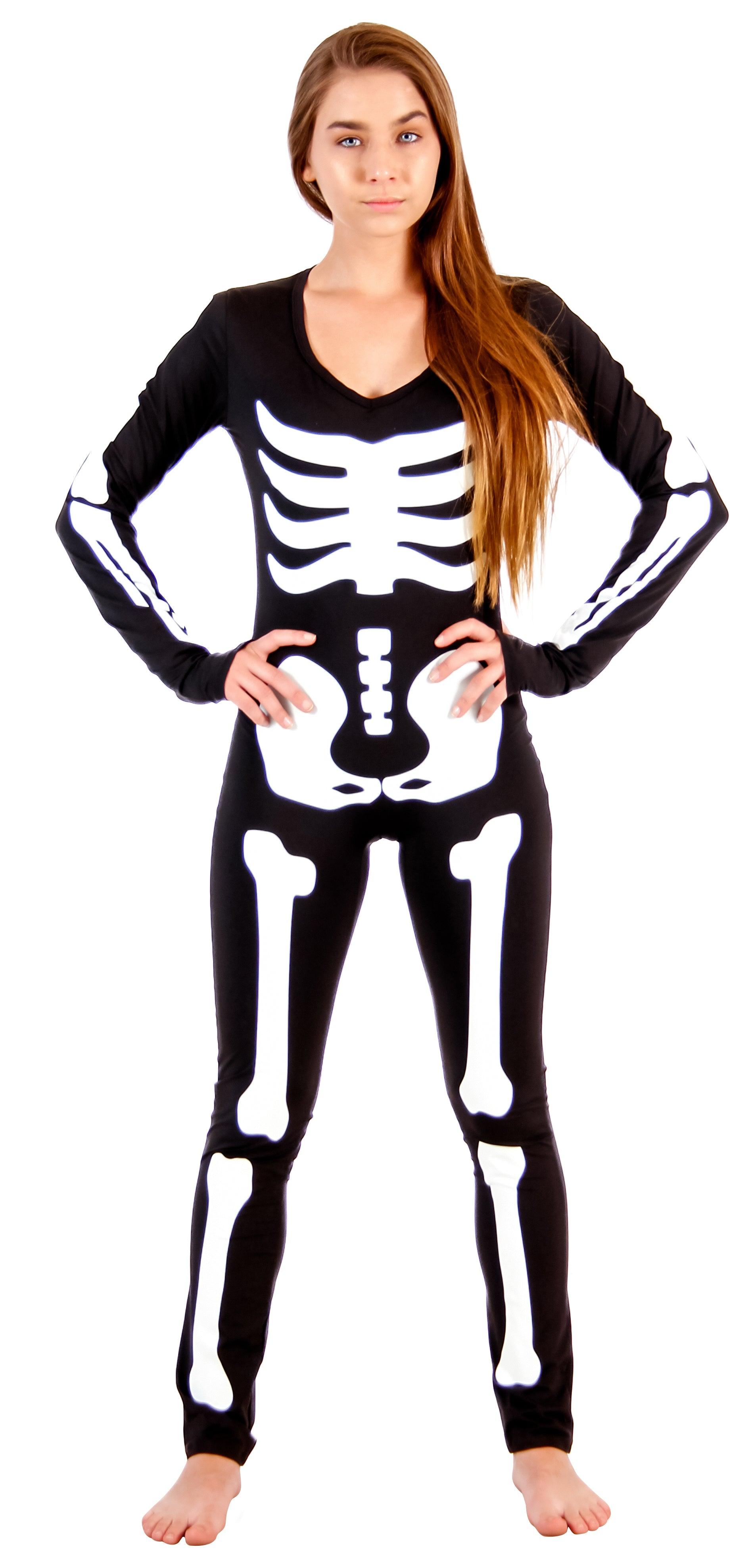 woman skin suit halloween costume
