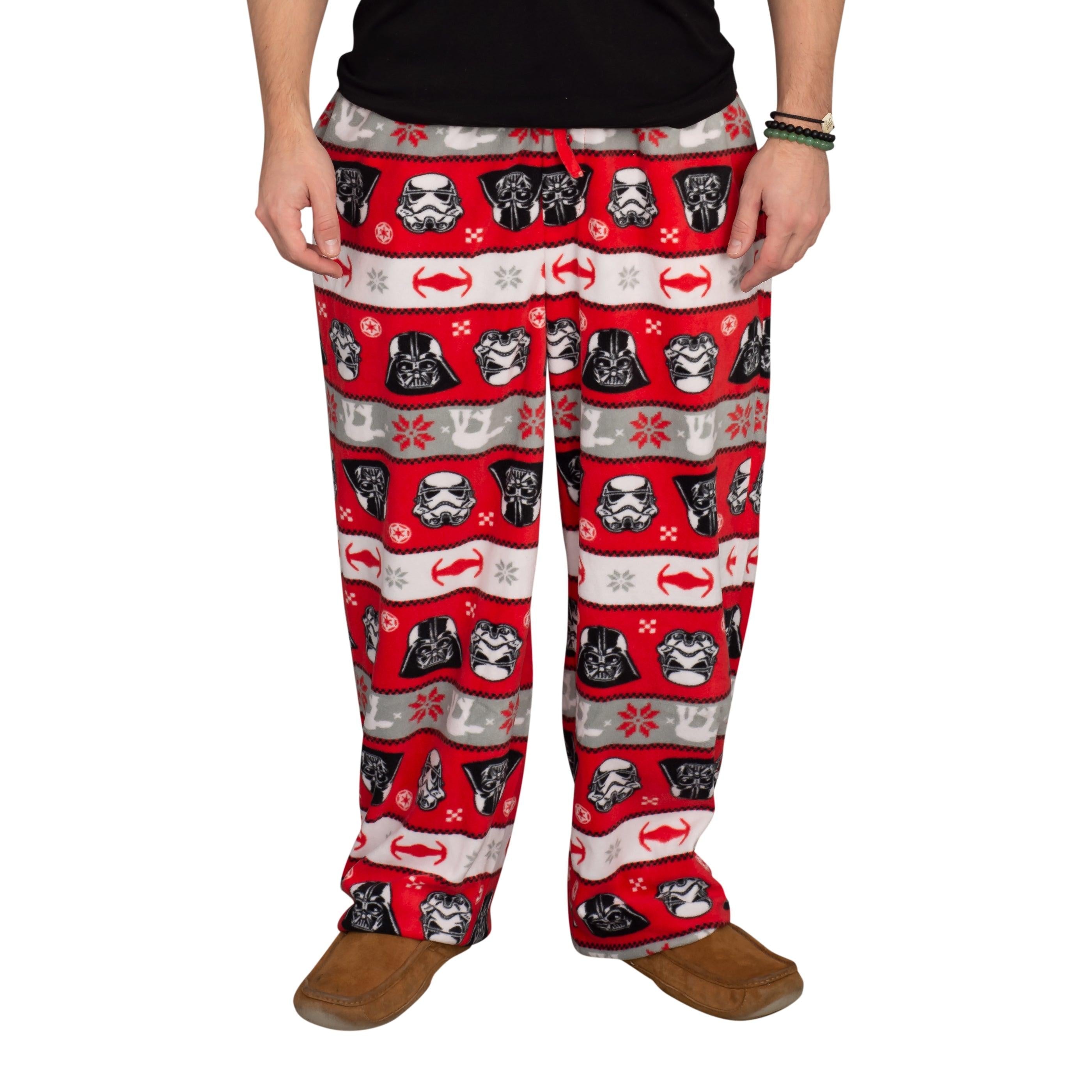 Star Wars Darth Vader Storm Trooper Red Pajama Lounge Pants