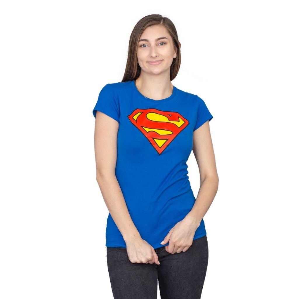 deform Notesbog pessimistisk Superman Original Classic Logo Blue Juniors T-shirt - Superman - | TV Store  Online