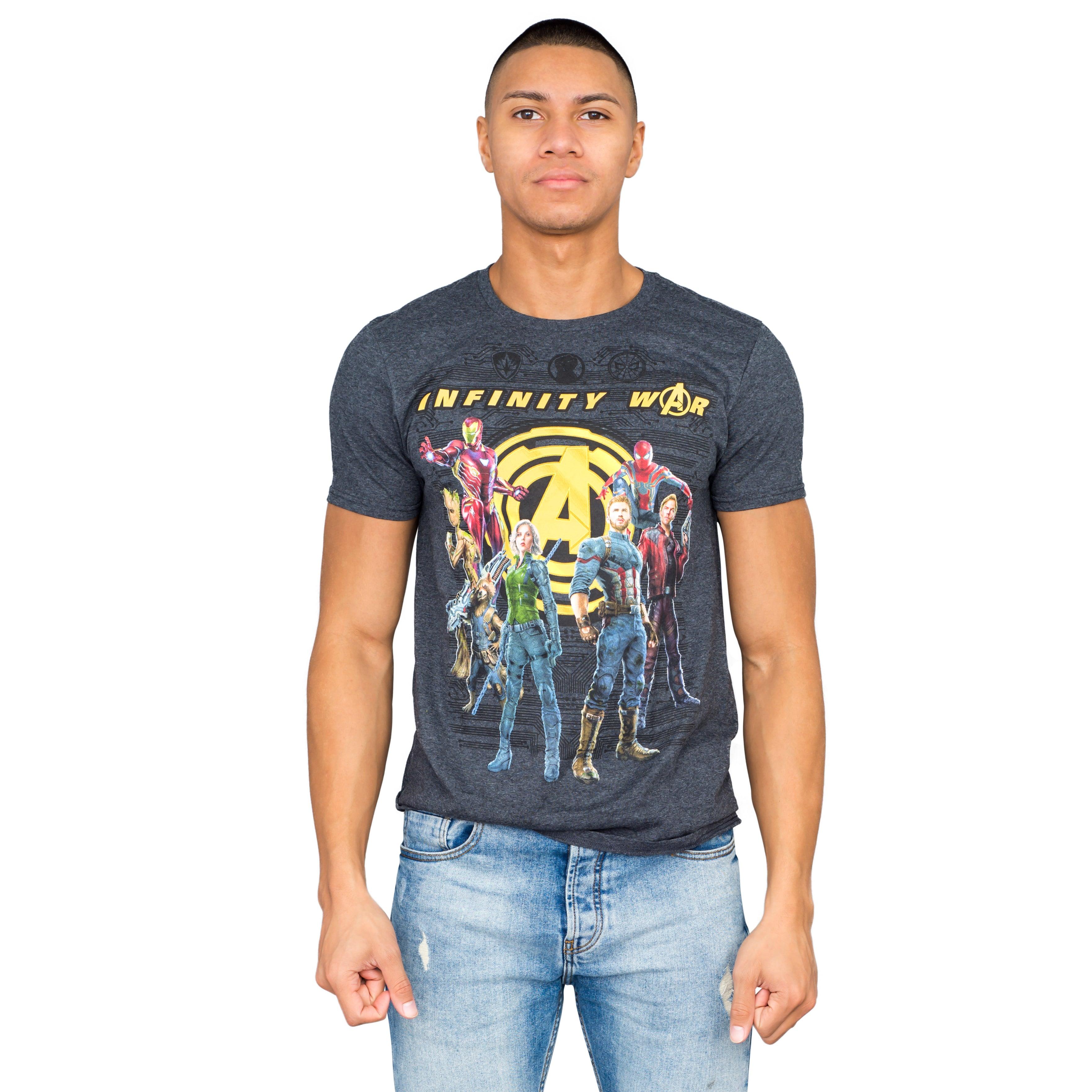 Marvel infinity war t hot sale shirt