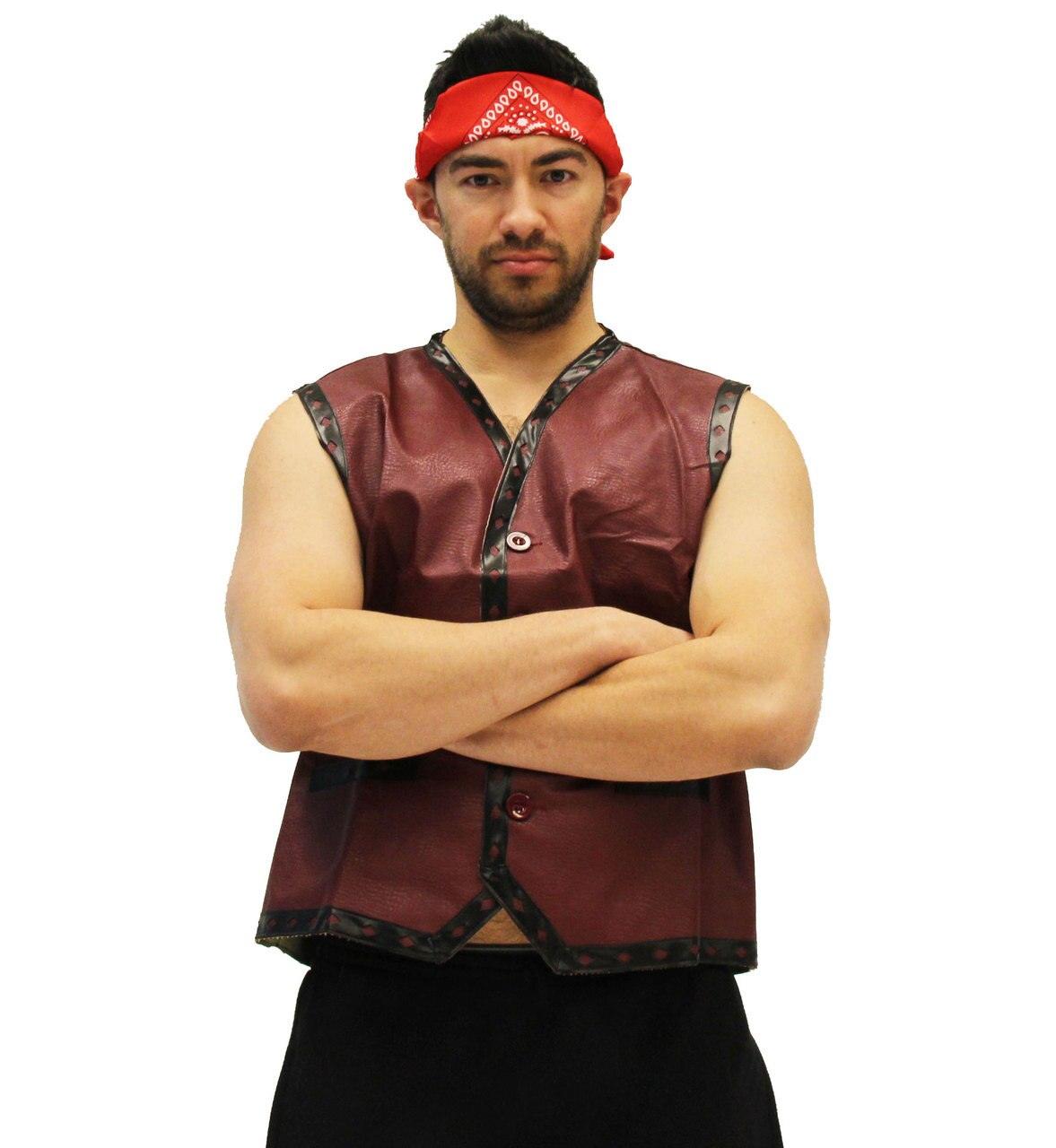 Warriors shop leather vest