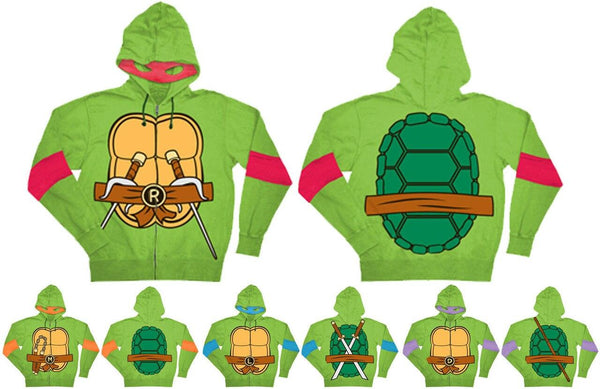 Ninja Turtle Costume 3D Shirt Donatello Turtle Hoodie - iTeeUS