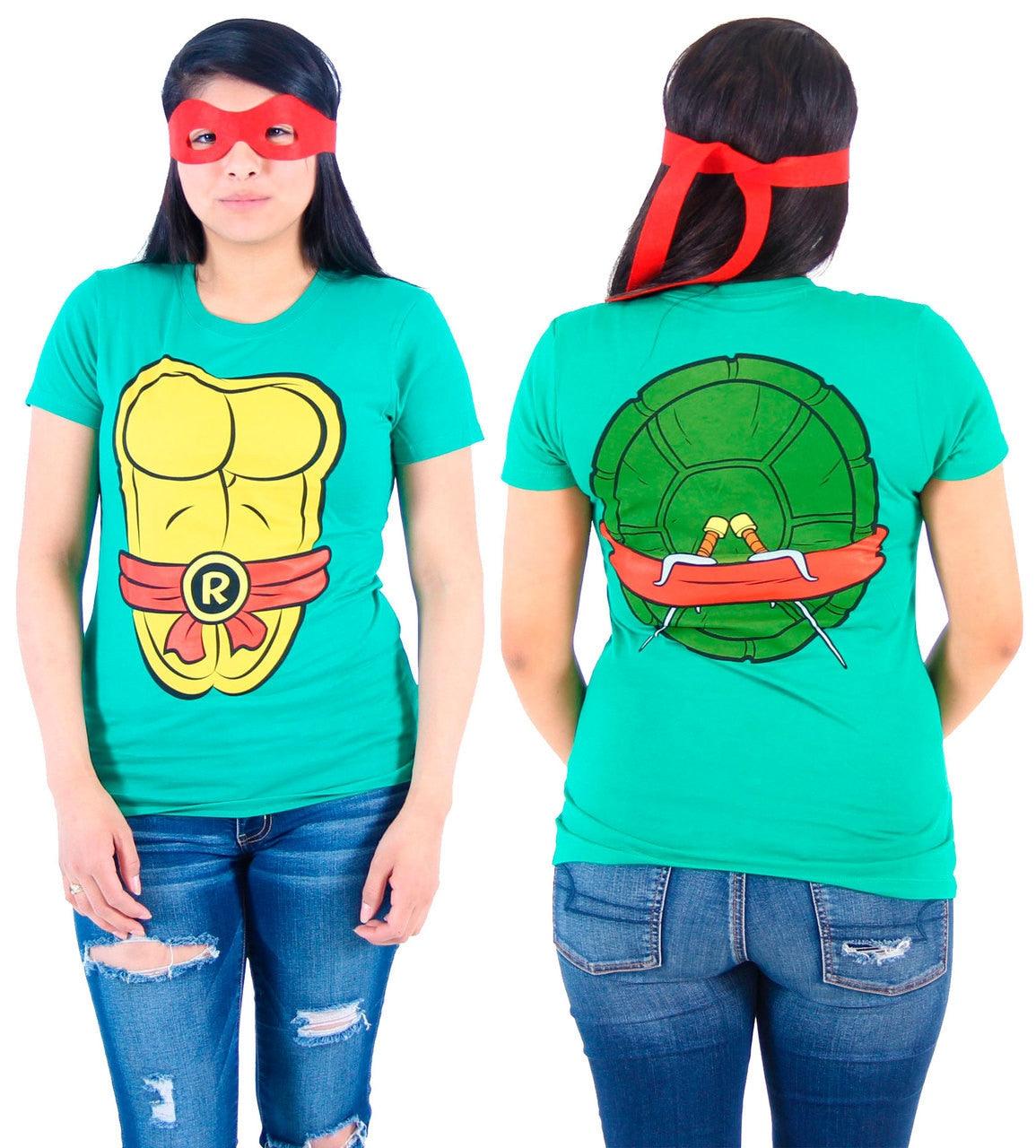 Adult Teenage Mutant Ninja Turtles T Shirt Costume Kit - Spencer's