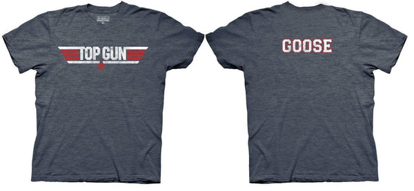 Ripple Junction Top Gun Logo and Goose Name T-Shirt - 3X