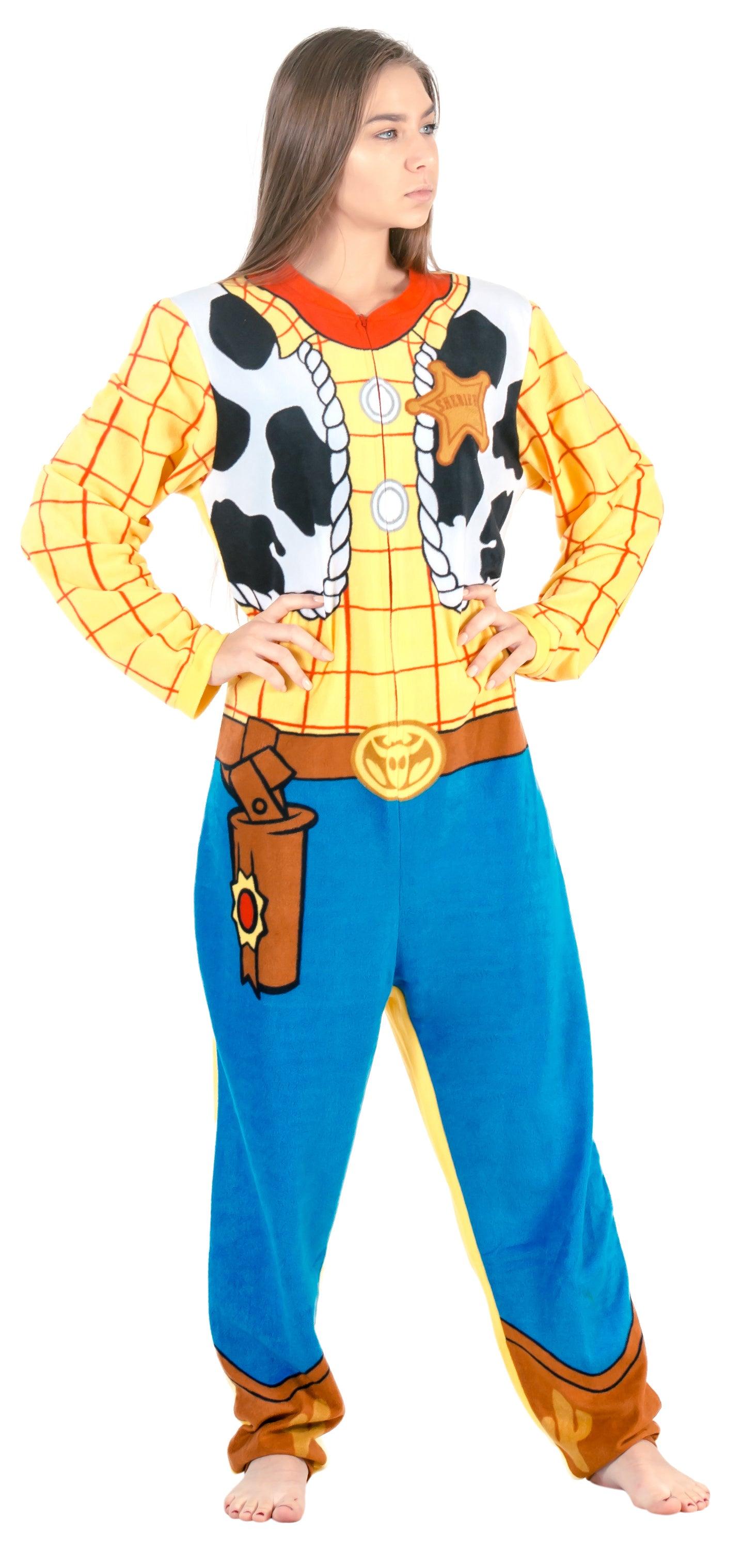 Toy Story Sheriff Woody Union Suit Costume Pajama