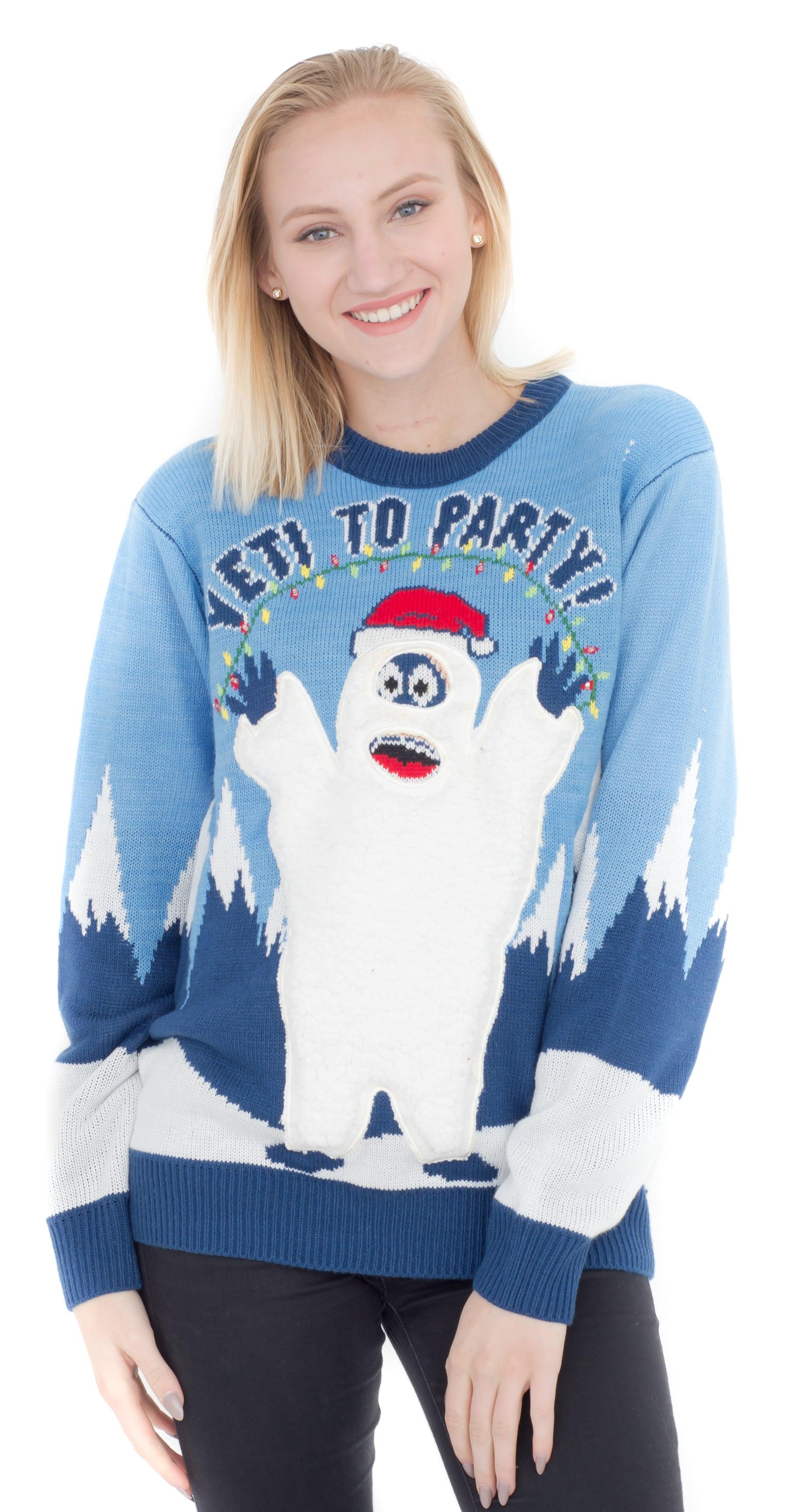  Snowman Balls Ugly Christmas Sweater : Clothing, Shoes & Jewelry
